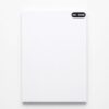 Czysty notes kieszonkowy A6 100 kartek 90g Interdruk - minimalistyczny blok notatnikowy na białym tle Czysty notes kieszonkowy A6 100 kartek 90g Interdruk - minimalistyczny blok notatnikowy na białym tle