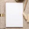 czysty notes A5 50 kartek - gładki papier offsetowy 90 g/m2 do pisania piórem
