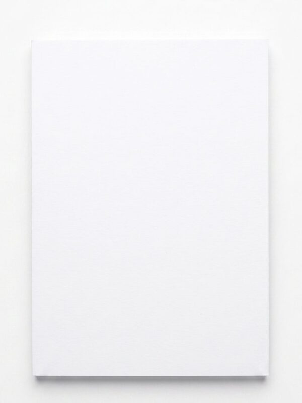 notes A5 100 kartek - elegancki czysty blok do notatek na jasnym tle