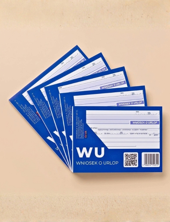 wypelnianie formularza wniosek o urlop a6 czytelne rubryki kadrowe