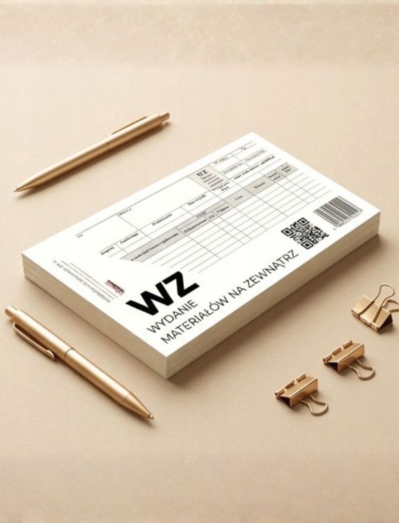 wypelnianie druku magazynowego wz wydanie zewnetrzne przy wydaniu towaru z magazynu