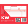 druk kw dowod wyplaty 80 kart samokopiujacych a6 blok kasowy