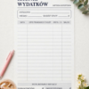 notowanie wydatkow na papierze offsetowym 90g do segregatora